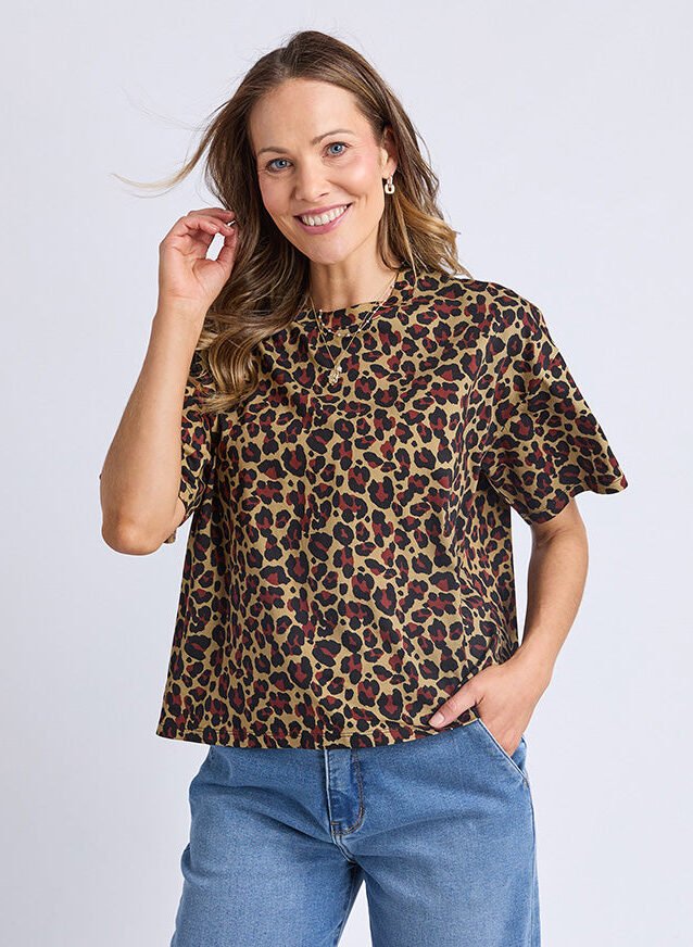 Animal Print Tee