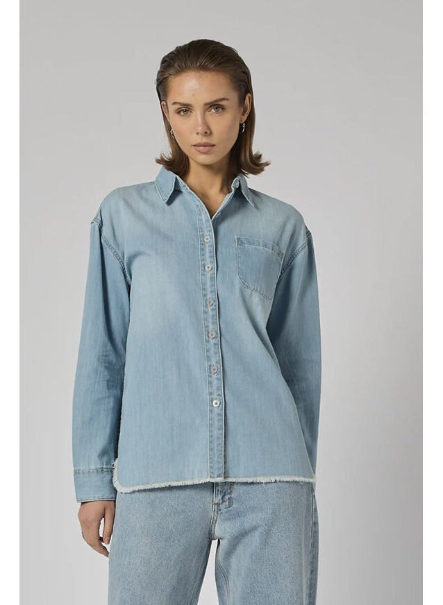 Tahiti Sunbleach Denim Shirt
