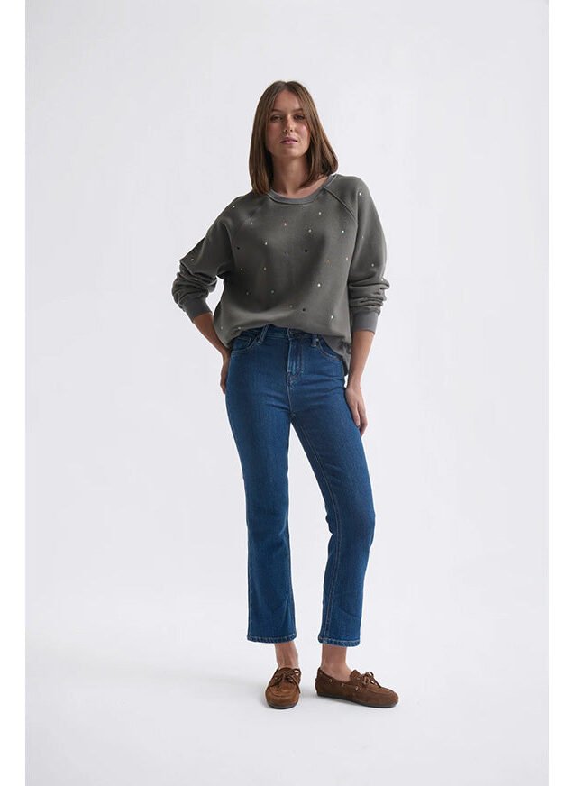 Vacay Jean Hemmed Brentwood Blue