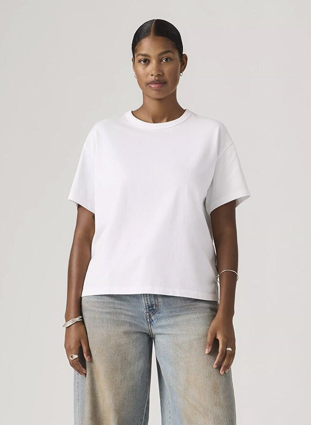 Vintage Tee Bright White Heavyweight