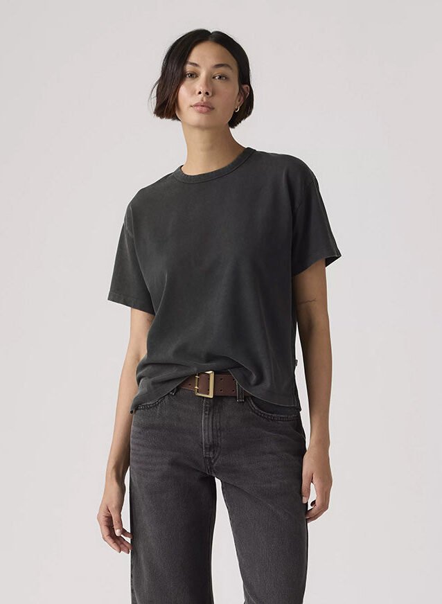 Vintage Tee 90's Fade Washed Black