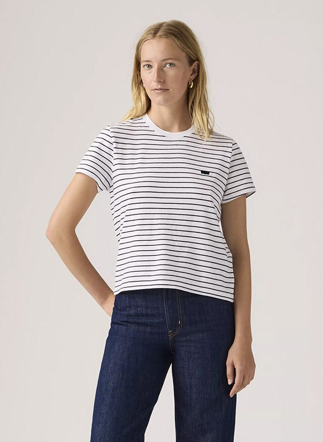 Favourite Cotton Tee Golf Course Stripe