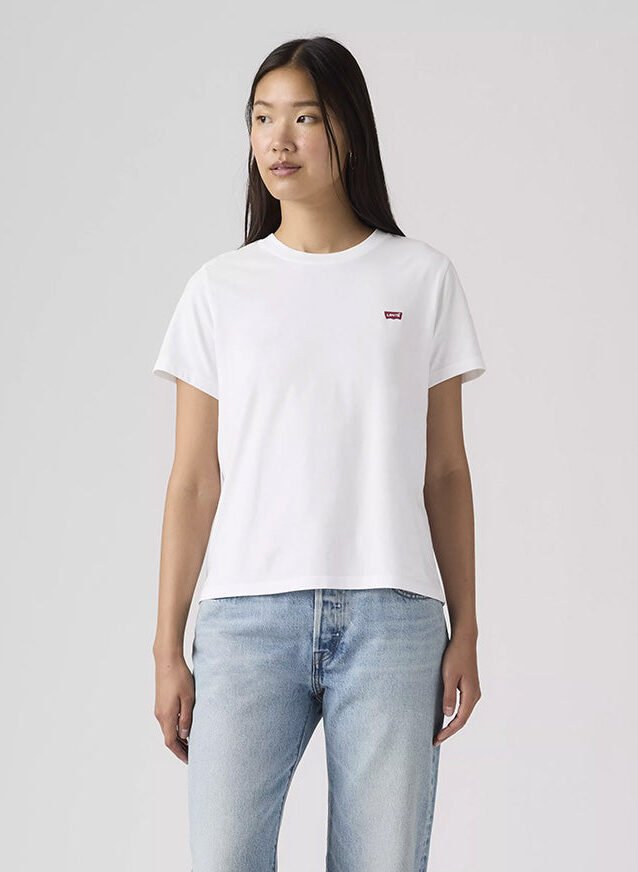 Favourite Cotton Tee Bright White Heaven
