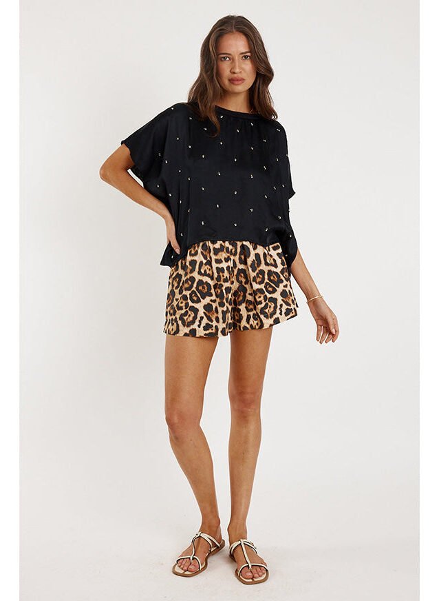 Wild Short Leopard Print